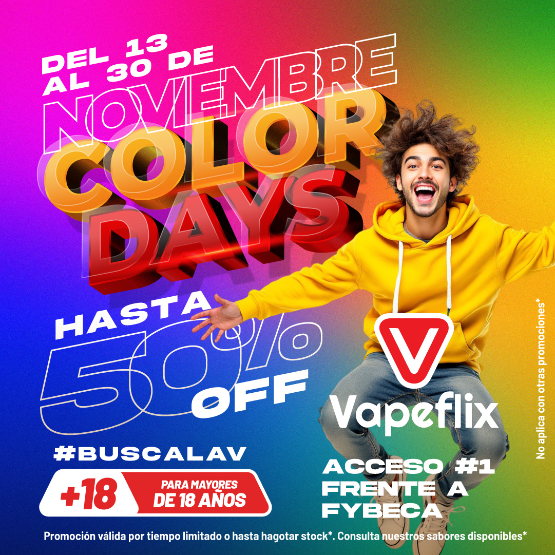 ¡PROMOCIONES COLOR DAYS! 🎉✨