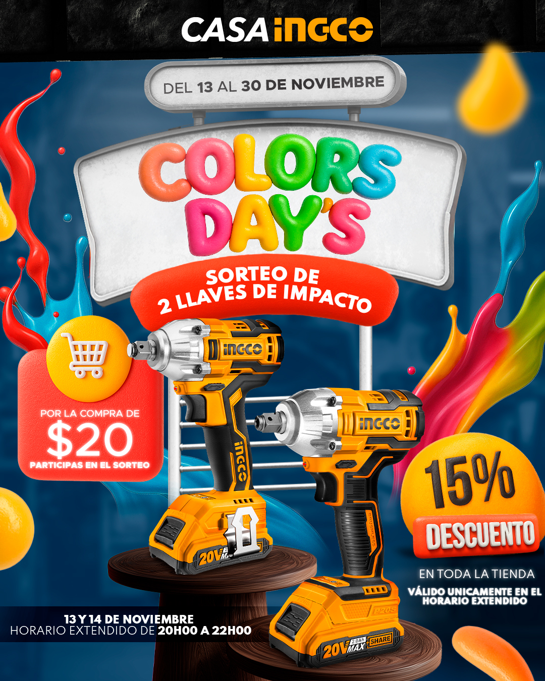 ¡PROMOCIONES COLOR DAYS! 🎉✨