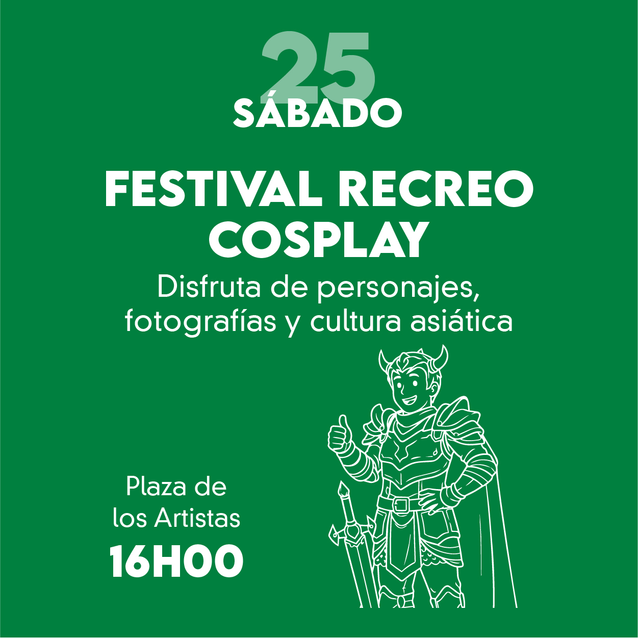 FESTIVAL DE COSPLAY RECREO